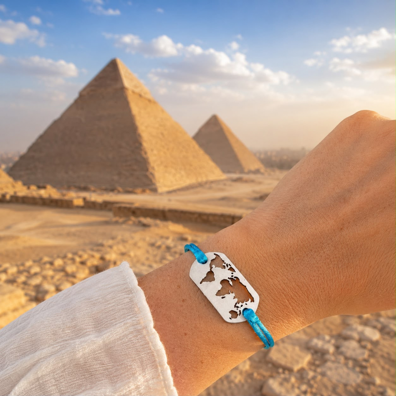 05 - Bracelet mappemonde