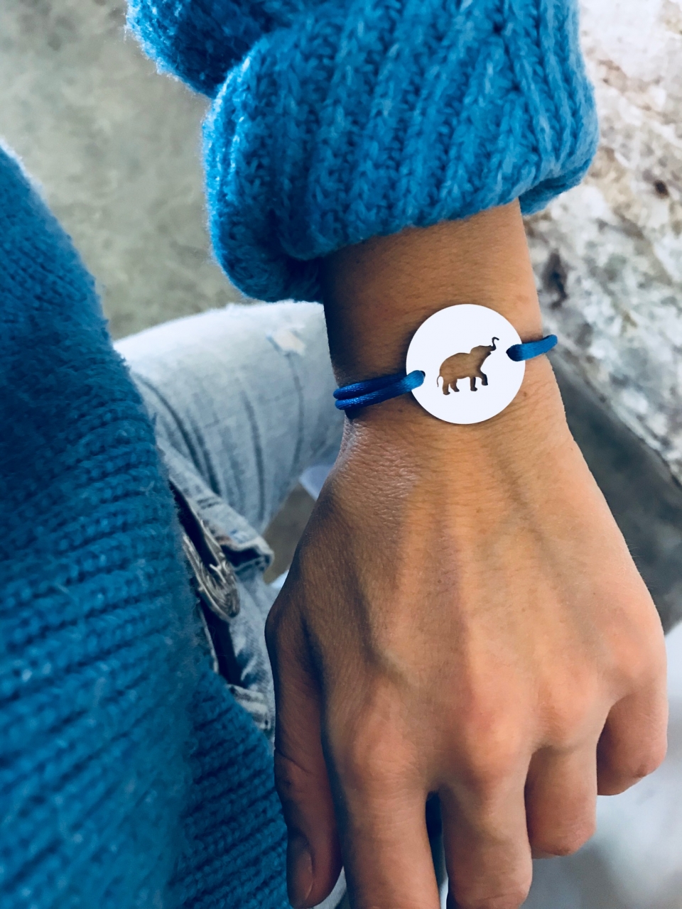 Bracelet éléphant