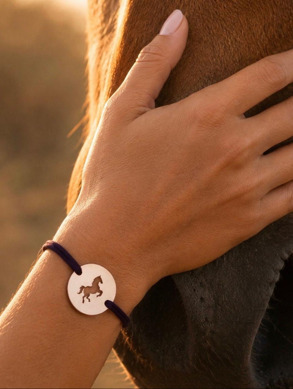 02 - Bracelet cheval cabré